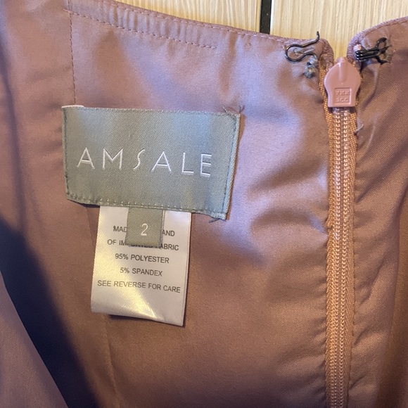 BRIDESMAID DRESS AMSALE- Eden style in Mauve - Picture 4 of 6